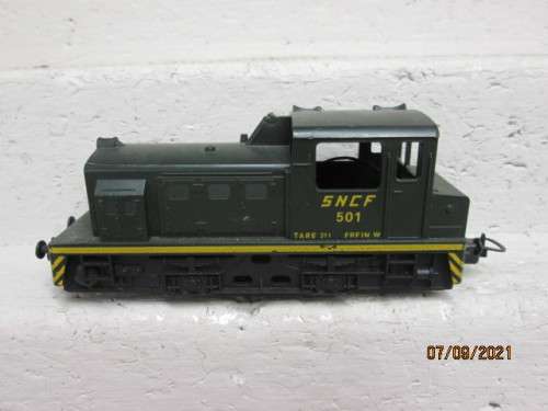 HO SCALE : LIMA : GREEN SNCF DIESEL SHUNTER