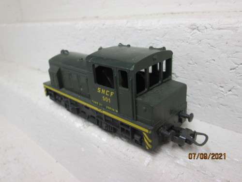 HO SCALE : LIMA : GREEN SNCF DIESEL SHUNTER