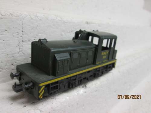 HO SCALE : LIMA : GREEN SNCF DIESEL SHUNTER