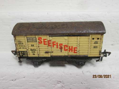 HO SCALE : FLEISCHMANN : SEEFISCHE BOX CAR