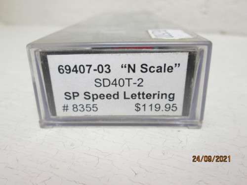 N SCALE : INTERMOUNTAIN SD40T-2 DIESEL LOCOMOTIVE - BOXED