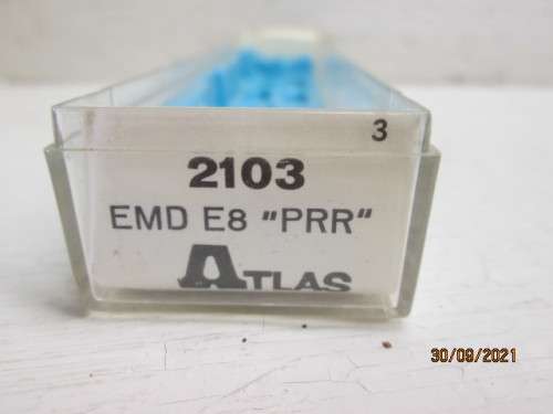 N SCALE : ATLAS : E8 PENNSYLVANIA DIESEL LOCOMOTIVE - BOXED