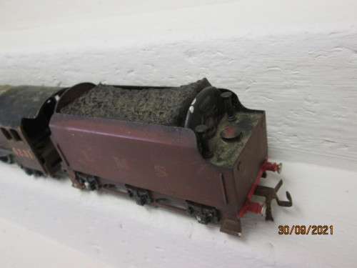 OO SCALE : HORNBY DUBLO : 4-6-2 LMS STEAM LOCOMOTIVE - 3-RAIL