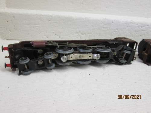 OO SCALE : HORNBY DUBLO : 4-6-2 LMS STEAM LOCOMOTIVE - 3-RAIL