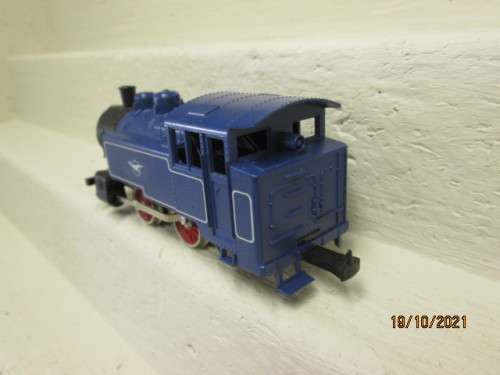 HO SCALE : LIMA SAR : BLUE EXPRESS STEAM LOCOMOTIVE