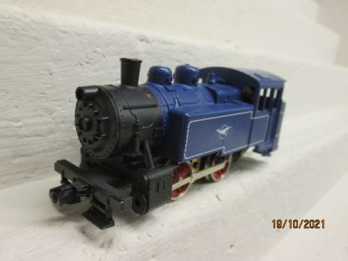 HO SCALE : LIMA SAR : BLUE EXPRESS STEAM LOCOMOTIVE