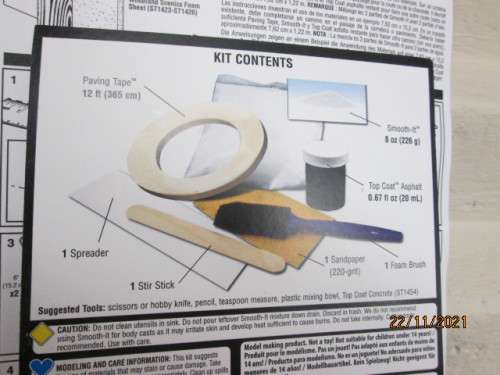 HO SCALE : WOODLANDS : ROAD SYSTEM LEARNING KIT