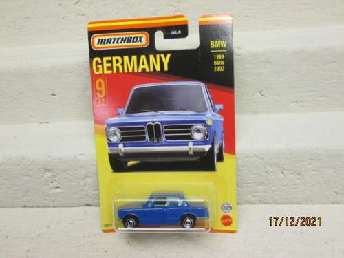 MATCH BOX : GERMANY : BMW - 2002 - CARDED