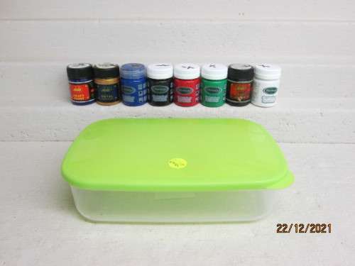 HO SCALE : HERITAGE + DALA PAINTS - X8 CONTAINERS