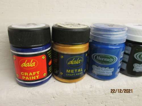 HO SCALE : HERITAGE + DALA PAINTS - X8 CONTAINERS