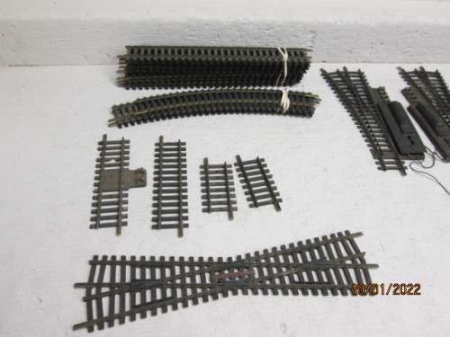 HO SCALE : FLEISCHMANN : BRASS TRACK- X20 PIECES