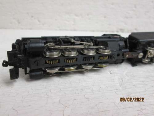 N SCALE : ATLAS : 0-8-0 STEAM LOCOMOTIVE