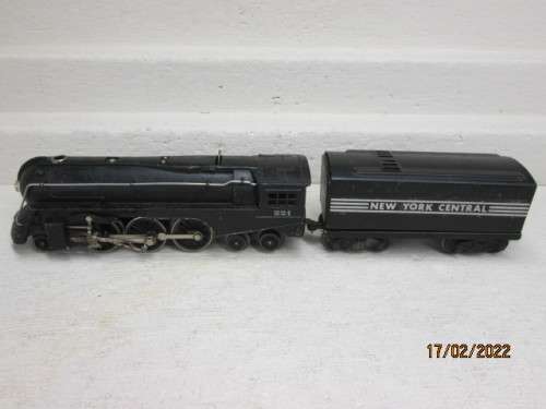 O SCALE : LIONEL : 2-6-4 STEAM LOCOMOTIVE