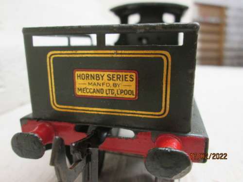O SCALE : HORNBY : GW 0-4-0 CLOCKWORK STEAM LOCOMOTIVE
