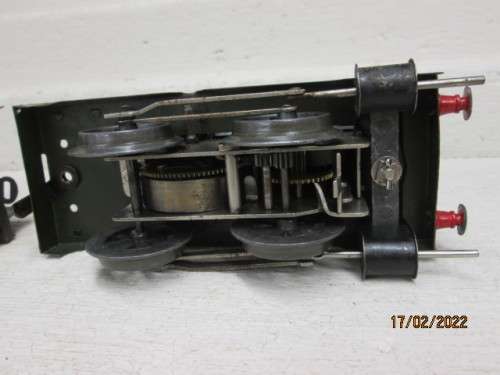 O SCALE : HORNBY : GW 0-4-0 CLOCKWORK STEAM LOCOMOTIVE