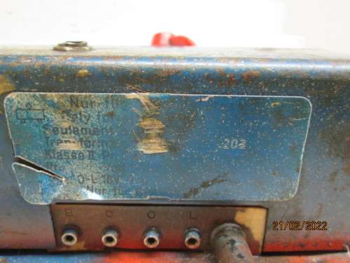 HO SCALE : MARKLIN TRANSFORMER