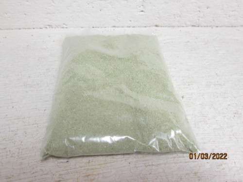 HO / OO SCALE  : SCATTER MATERIAL - 100GRAM PACKET - FINE OLIVE GREEN
