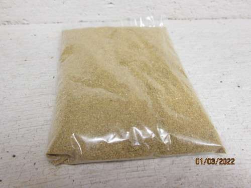 HO / OO SCALE  : SCATTER MATERIAL - 100GRAM PACKET - FINE YELLOW BROWN