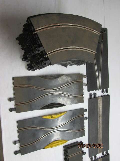 SCALEXTRIC TRACK - LARGE AMOUNT - X55 PIECES