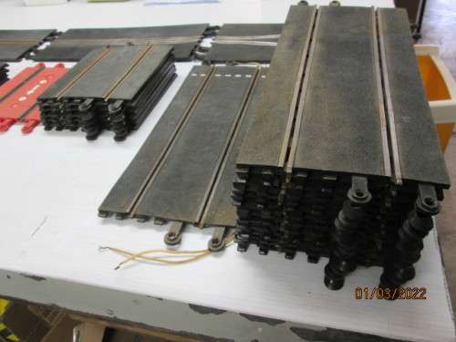 SCALEXTRIC TRACK - LARGE AMOUNT - X55 PIECES