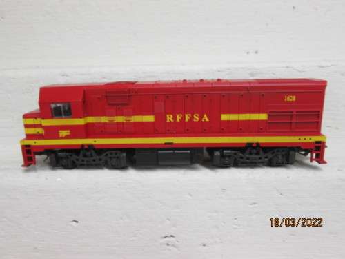HO SCALE : FRATESCHI : BRAZIL RFFSA DIESEL LOCOMOTIVE - BAOXED