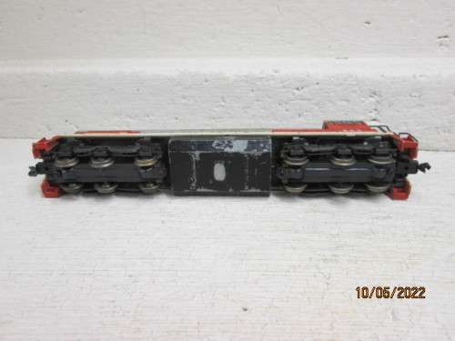 HO SCALE : RIVEROSSI - U25C BURLINGTON  DIESEL LOCOMOTIVE - BOXED