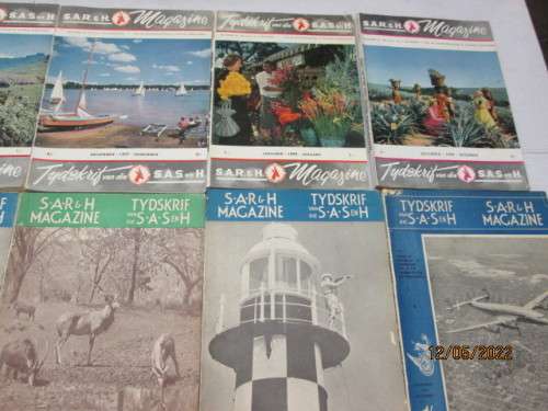 SAR and H MAGAZINES FROM THE 1940`S AND 50`S ERA - X22