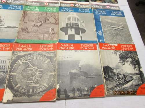 SAR and H MAGAZINES FROM THE 1940`S AND 50`S ERA - X22