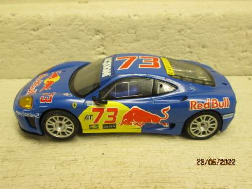 1:32 SCALE : SCX FERRARI 360 GTC SLOT CAR