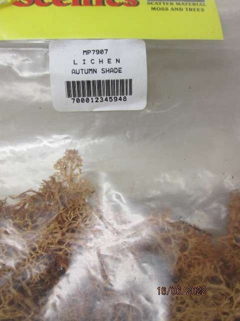 HO SCALE : MELS SCENICS - X6 PACKETS VARIOUS SCATTER MATERIAL