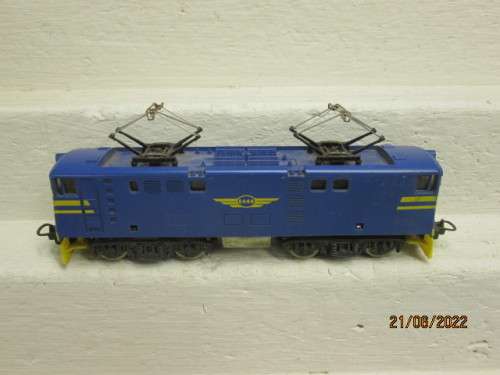 HO SCALE : LIMA SAR : BLUE 5E ELECTRIC LOCOMOTIVE