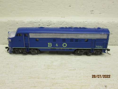 HO SCALE : ATLAS : B & O DIESEL LOCOMOTIVE - DCC