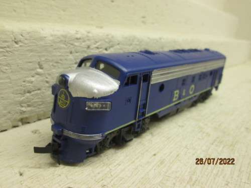 HO SCALE : ATLAS : B & O DIESEL LOCOMOTIVE - DCC