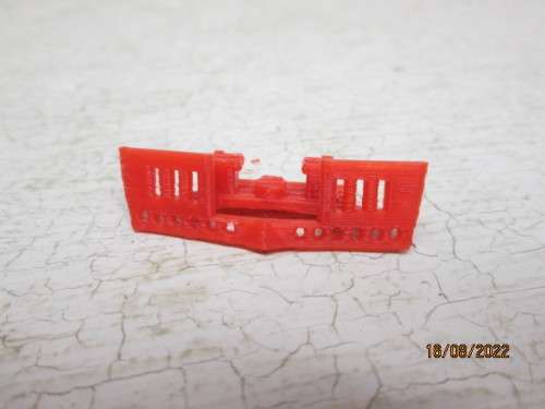 HO SCALE :  LIMA SAR : 5E ELECTRIC LOCO - REPLACEMENT RED COW-CATCHER