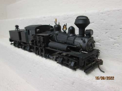 HO SCALE : BACHMANN SPECTRUM : 80 TON 3 TRUCK SHAY LOCOMOTIVE - BOXED