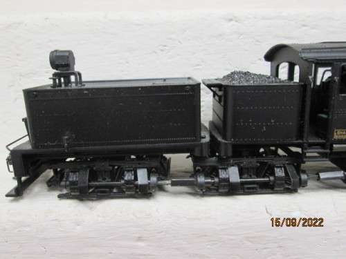 HO SCALE : BACHMANN SPECTRUM : 80 TON 3 TRUCK SHAY LOCOMOTIVE - BOXED
