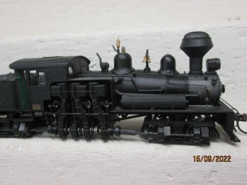HO SCALE : BACHMANN SPECTRUM : 80 TON 3 TRUCK SHAY LOCOMOTIVE - BOXED