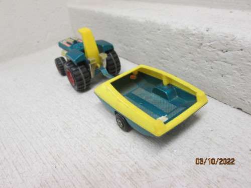 DIE CAST : MATCHBOX SUPERKINGS : MOD TRACTOR AND TRAILER SET