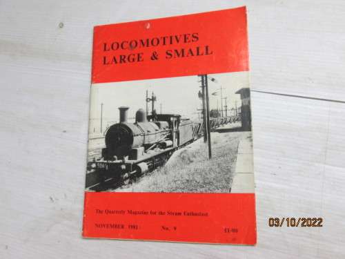 BOOK : LOCOMOTIVE LARGE AND SMALL