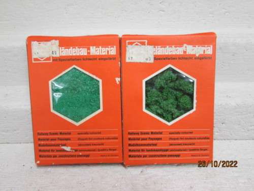 HO SCALE : BUSCH : X2 SCENERY PACKETS - BOXED