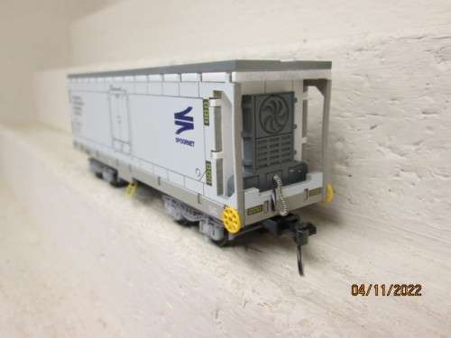HO SCALE : MWM : SAR /SPOORNET - MECHANICAL REFRIDGERATOR LA-3 WAGON - BOXED