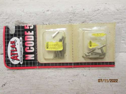 N SCALE : ATLAS : METAL RAIL JOINERS - X2 PACKS
