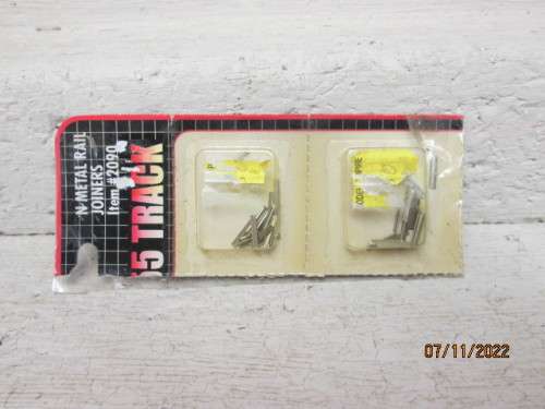N SCALE : ATLAS : METAL RAIL JOINERS - X2 PACKS