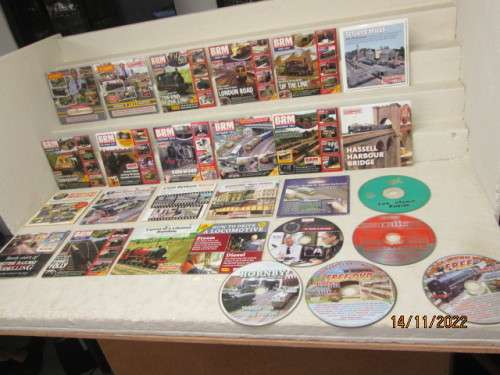 DVD`S : X27 VARIOUS DVD`S ABOUT MODEL TRAINS