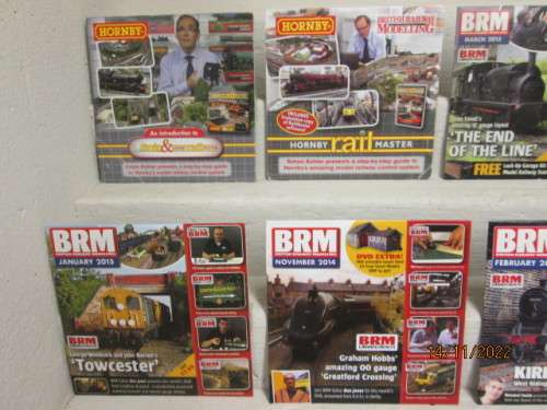 DVD`S : X27 VARIOUS DVD`S ABOUT MODEL TRAINS