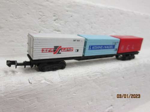 N SCALE : LIMA : CONTAINER CAR