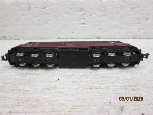 N SCALE : TRIX : MAROON DSB DIESEL LOCOMOTIVE