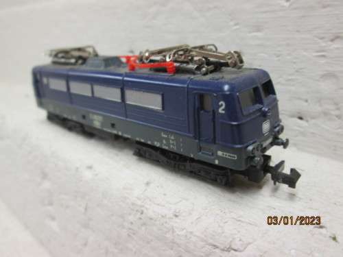 N SCALE : LIMA : BLUE DB ELECTRIC LOCOMOTIVE