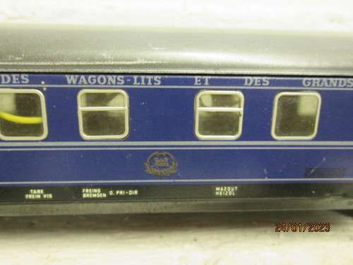 HO SCALE : MARKLIN : BLUE SLEEPING CAR COACH