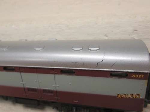 HO SCALE : LIMA : SAR - TRANSKAROO BAGGAGE CAR COACH - BOXED